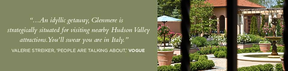 Vogue quote and poolside trellis garden